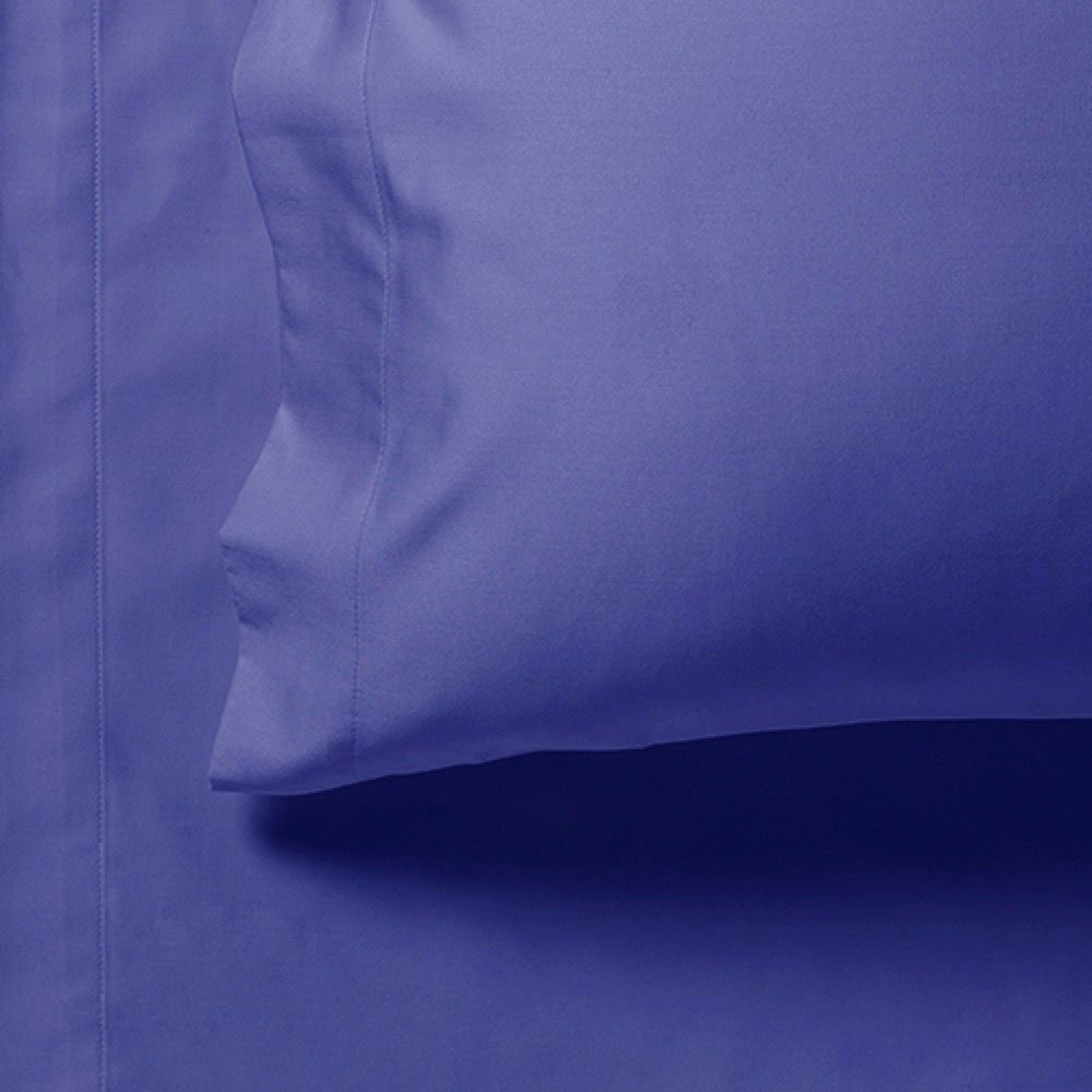 1000TC Ultra Soft Fitted Sheet & 2 Pillowcases Set - Royal Blue