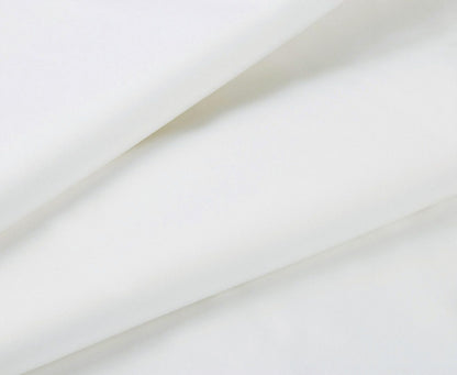 1000TC Ultra Soft Fitted Sheet & Pillowcase Set - White