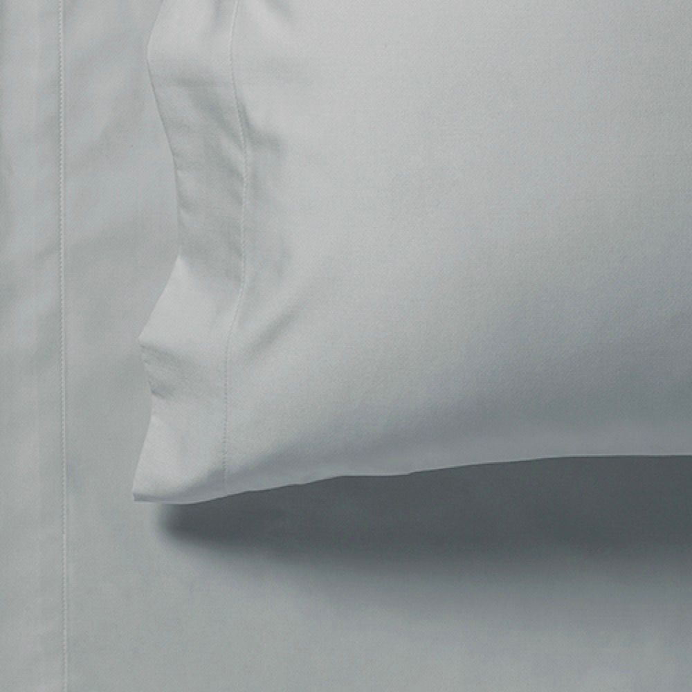 1000TC Ultra Soft Fitted Sheet & Pillowcase Set - Silver