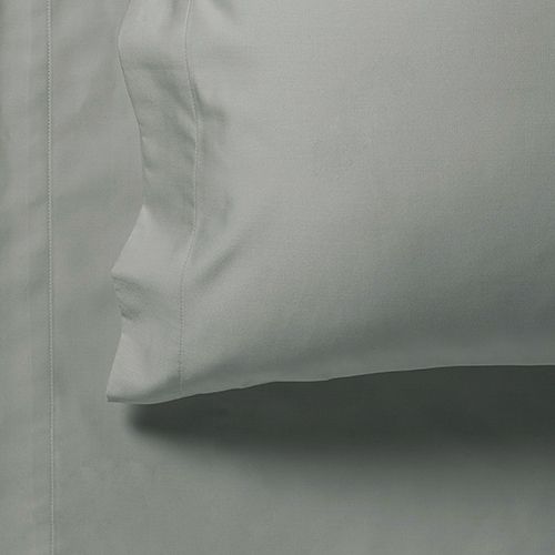 1000TC Ultra Soft Flat & Fitted Sheet Set - Grey