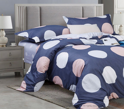 Circles Quilt Cover Set - 3PC