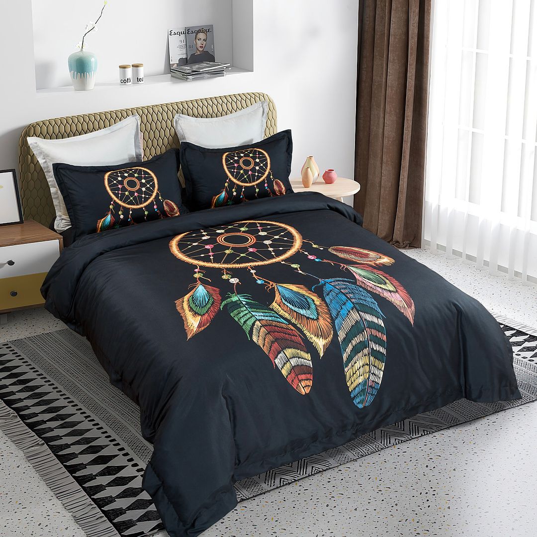 Dream Catcher Quilt Cover Set - 3PC