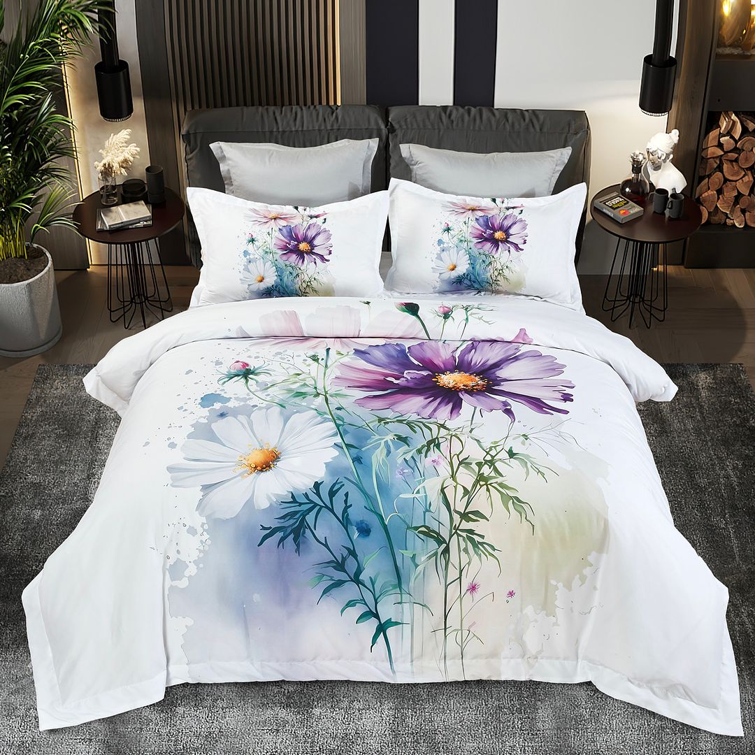 Marrea Floral Quilt Cover Set - 3PC