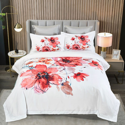 Lulani Floral Quilt Cover Set - 3PC