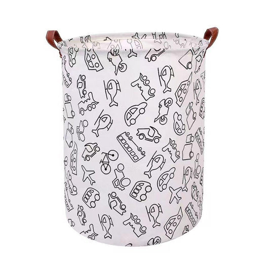 Foldable Laundry Hamper - Cars