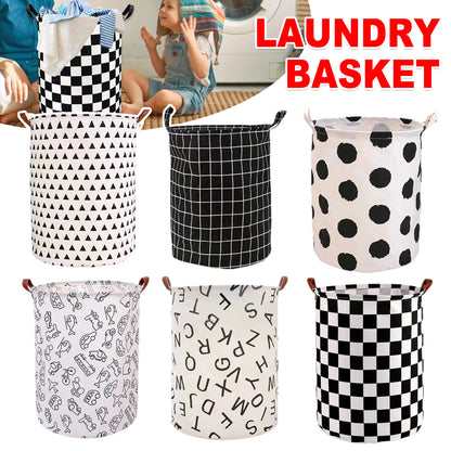 Foldable Laundry Hamper - English Letters