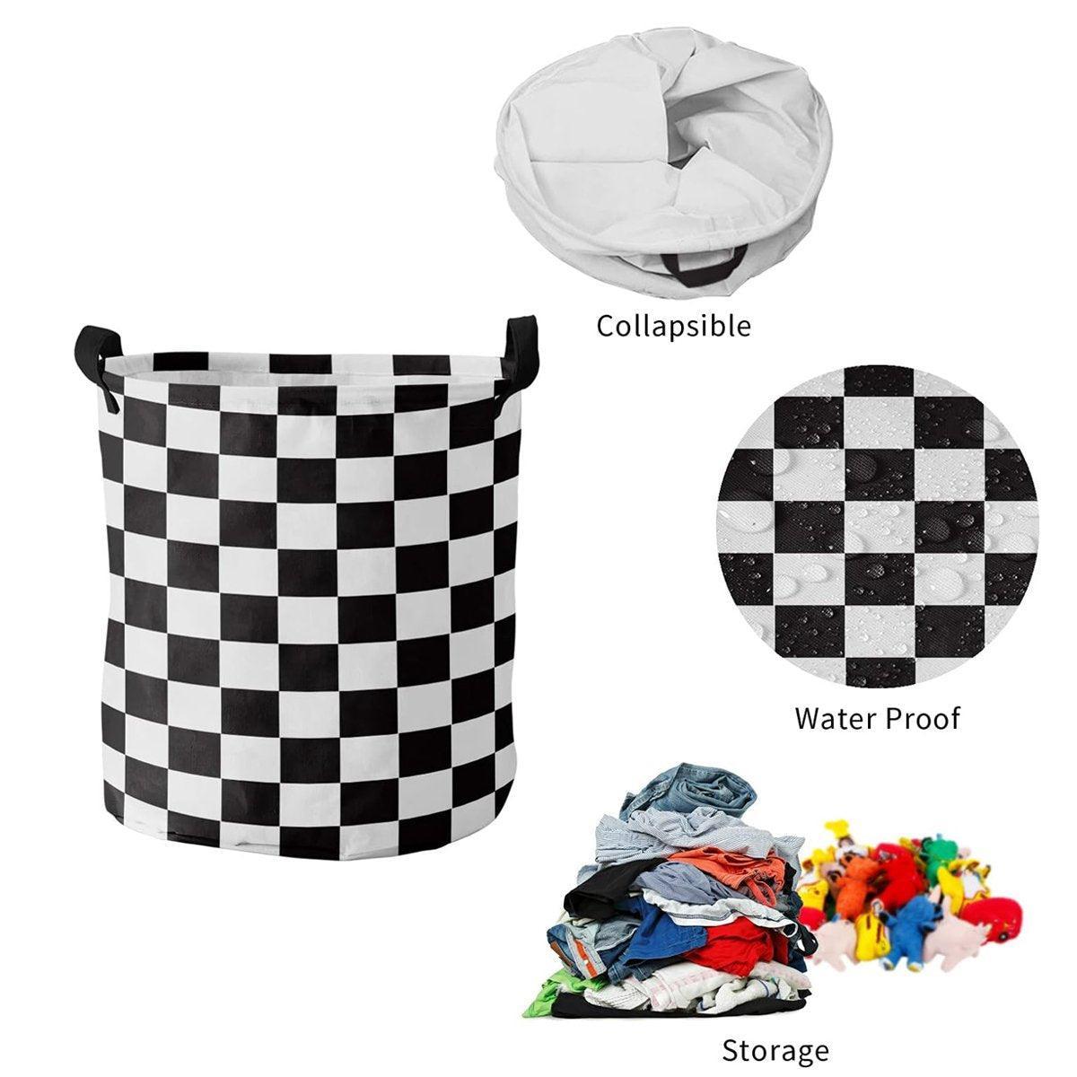 Foldable Laundry Hamper - English Letters