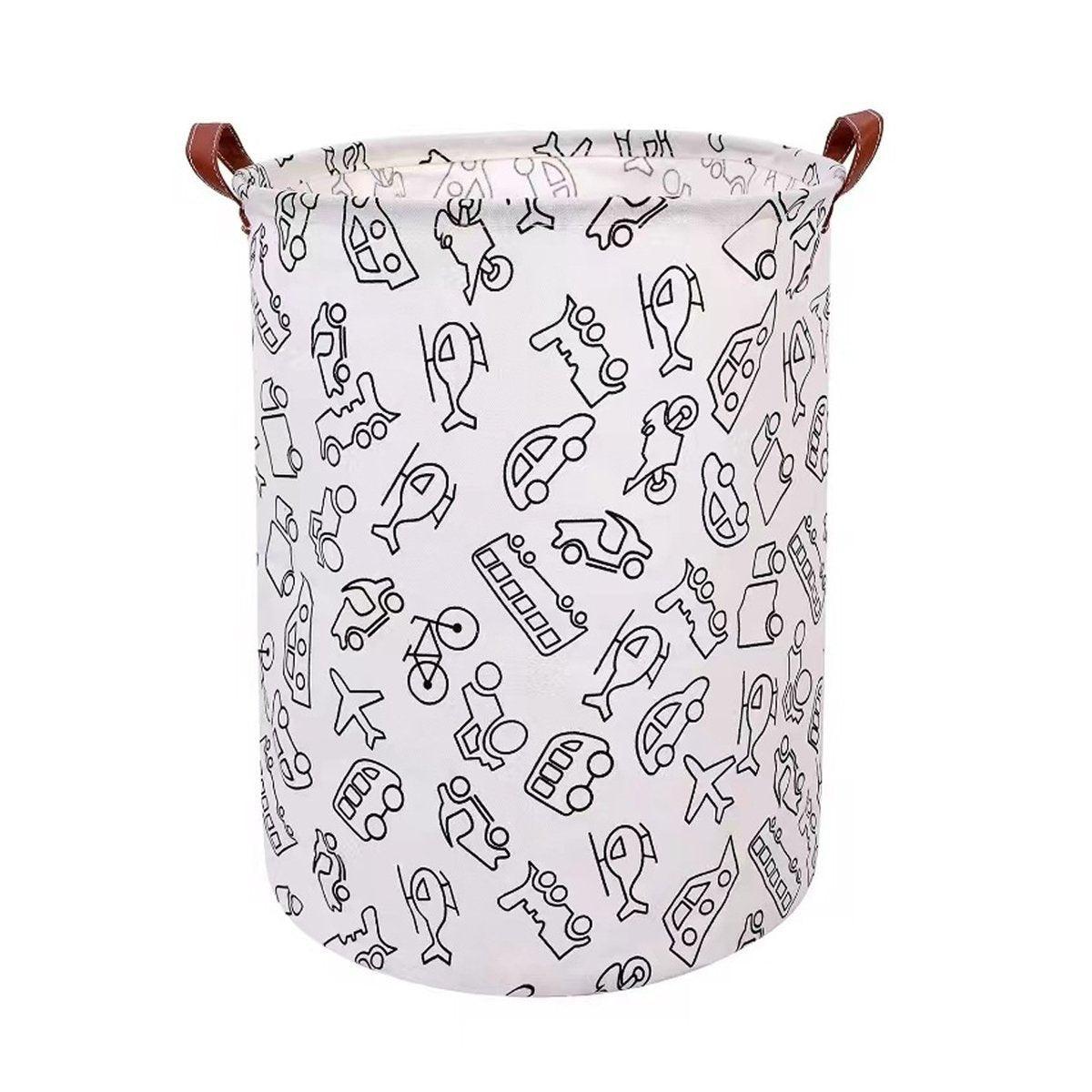 Foldable Laundry Hamper - English Letters