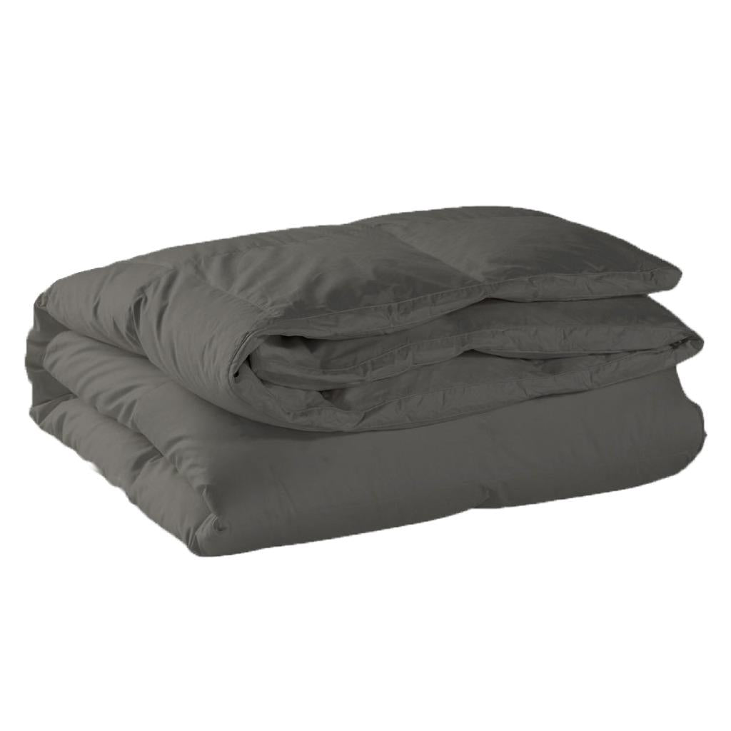 Australian Made Summer Grey 200GSM Bamboo Blend Quilt - Double