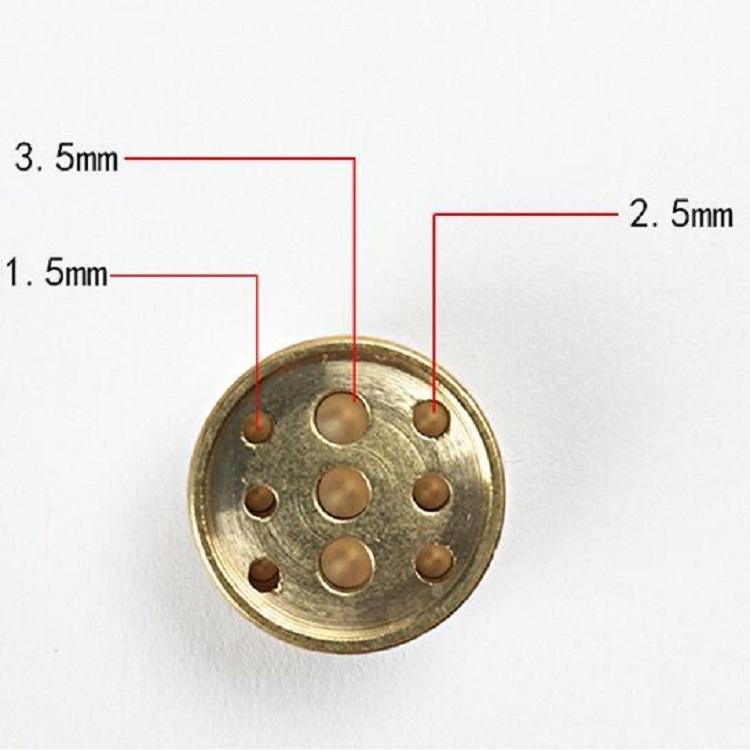 Antique Pure Copper Incense Burner – Small Binaural Three-Foot Xuande Furnace