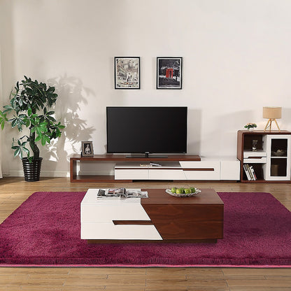 230x160cm Large Shaggy Rug Area Carpet Bedroom Living Room Mat - Burgundy