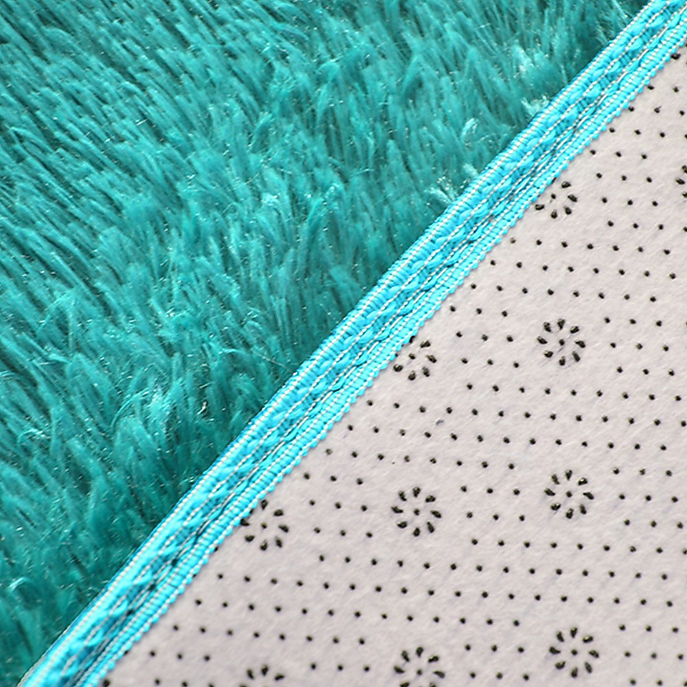 200x140cm Large Shaggy Rug Area Carpet Bedroom Living Room Mat - Turquoise