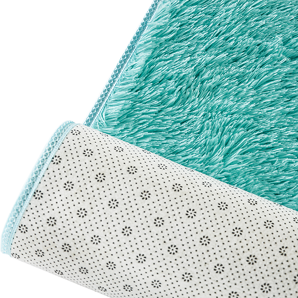 200x140cm Large Shaggy Rug Area Carpet Bedroom Living Room Mat - Turquoise