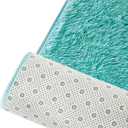 200x140cm Large Shaggy Rug Area Carpet Bedroom Living Room Mat - Turquoise