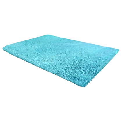 200x140cm Large Shaggy Rug Area Carpet Bedroom Living Room Mat - Turquoise