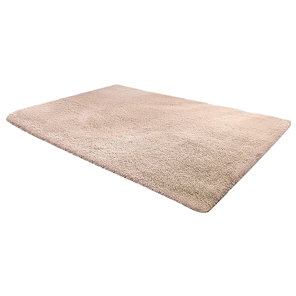 230x160cm Large Shaggy Rug Area Carpet Bedroom Living Room Mat - Beige