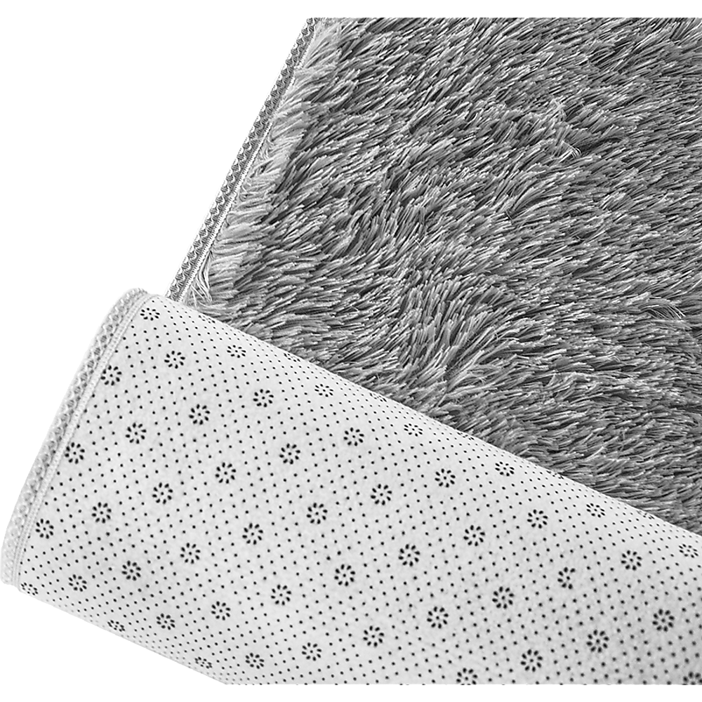 200x140cm Large Shaggy Rug Area Carpet Bedroom Living Room Mat - Grey