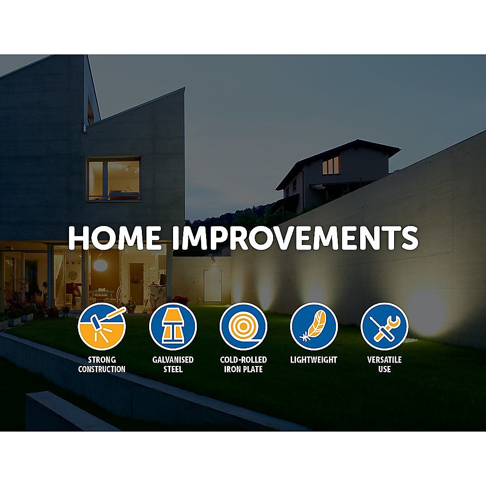 Black Fire Pit Square Log Patio Garden Heater