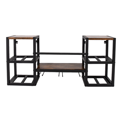 Wall Mounted Wine Rack 3 Stem Glass Holder