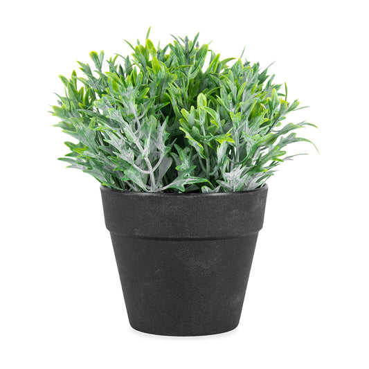 Potted Artificial Finger Grass 18cm
