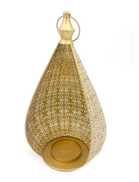 Moroccan Style Waterdrop Lantern Candle Holder – 35cm
