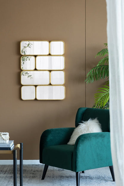 Golden Eye Wall Mirror