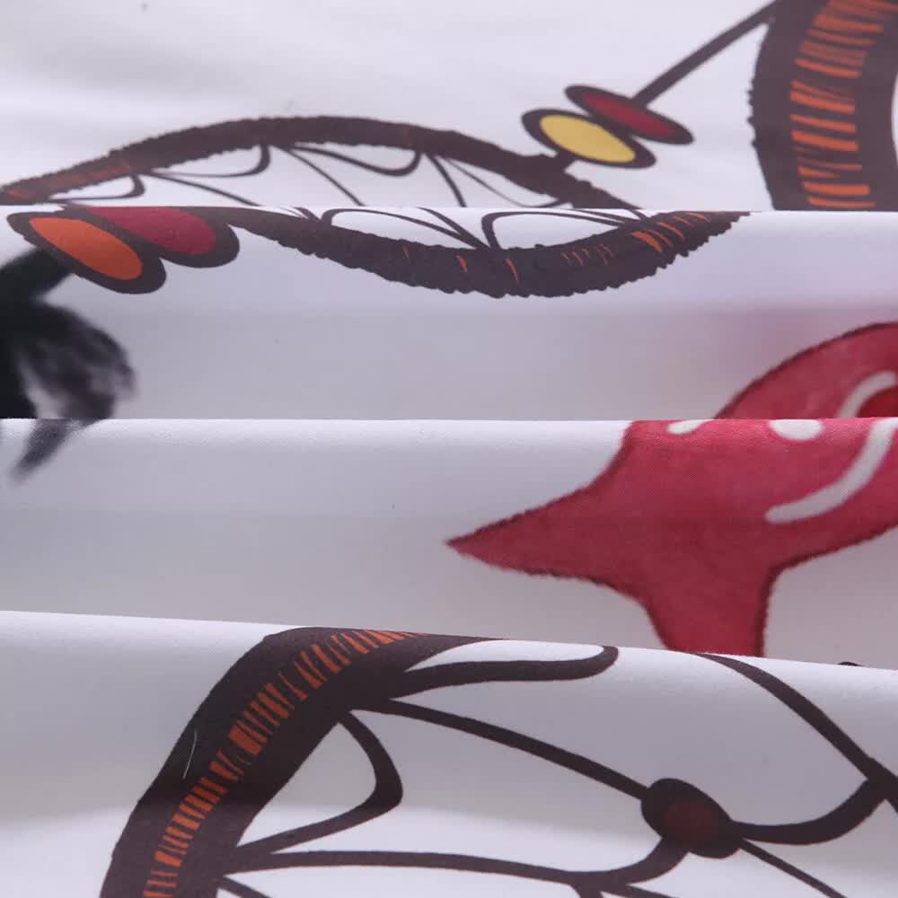 Dream Catcher Printed Quilt Cover Set - 3PC