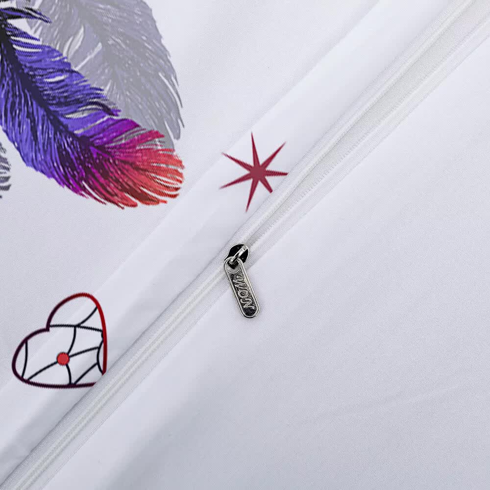 Dream Catcher Printed Quilt Cover Set  - 2PC