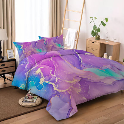 Modern Stripes Quilt Cover Set - 3PC