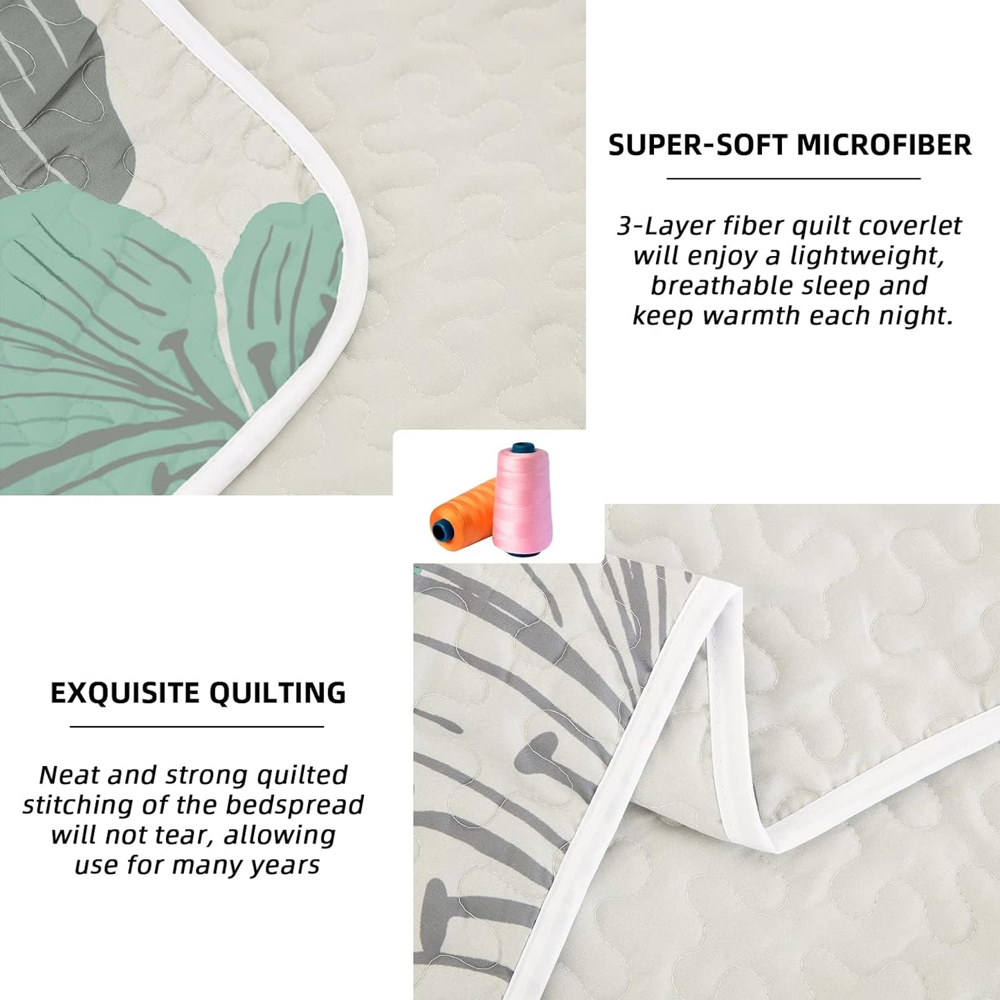 Radiant Quilted Coverlet - 3PC