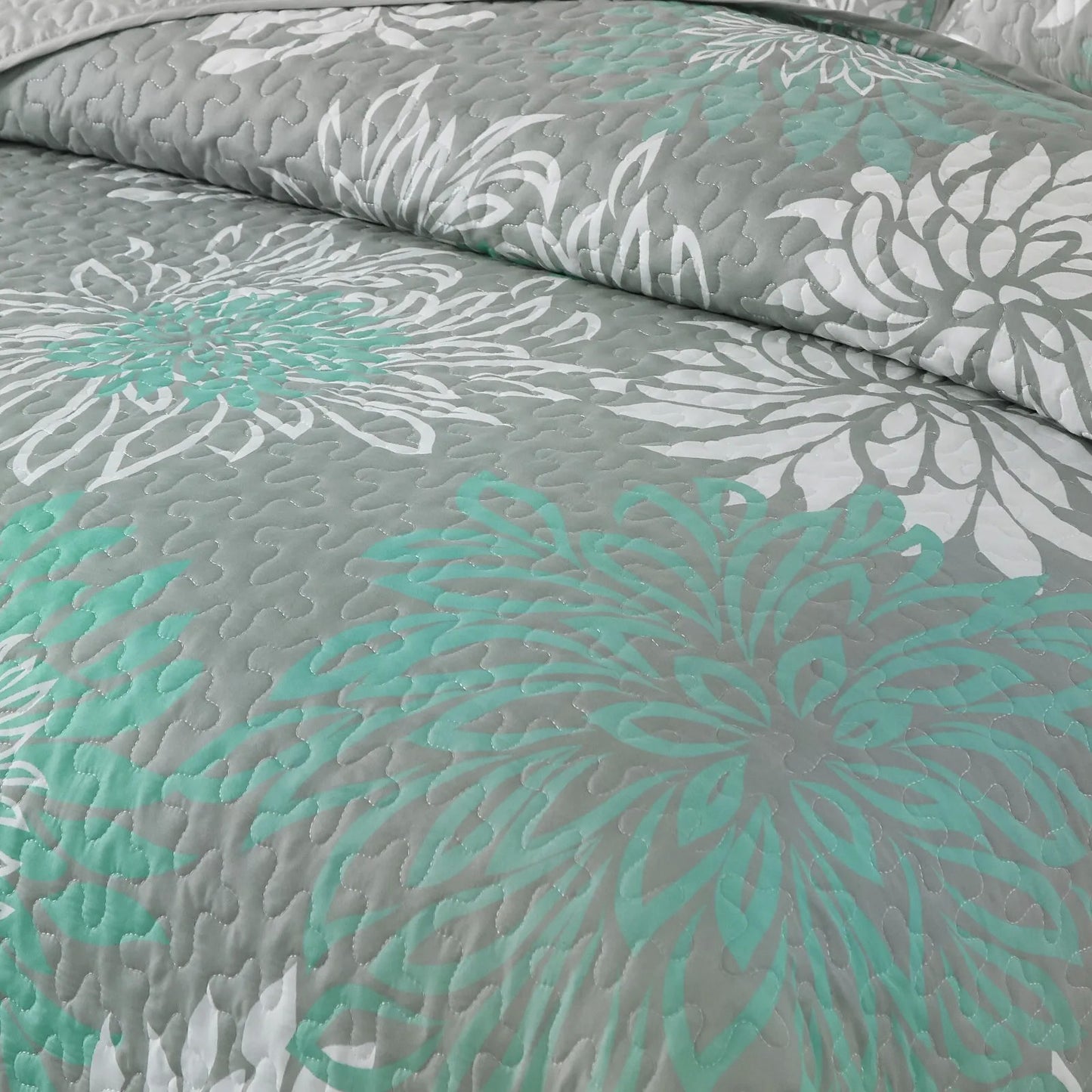 Elegant Quilted Coverlet - 3PC