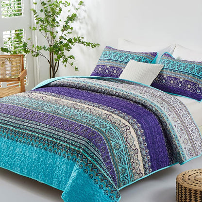 Tranquil Quilted Coverlet - 3PC