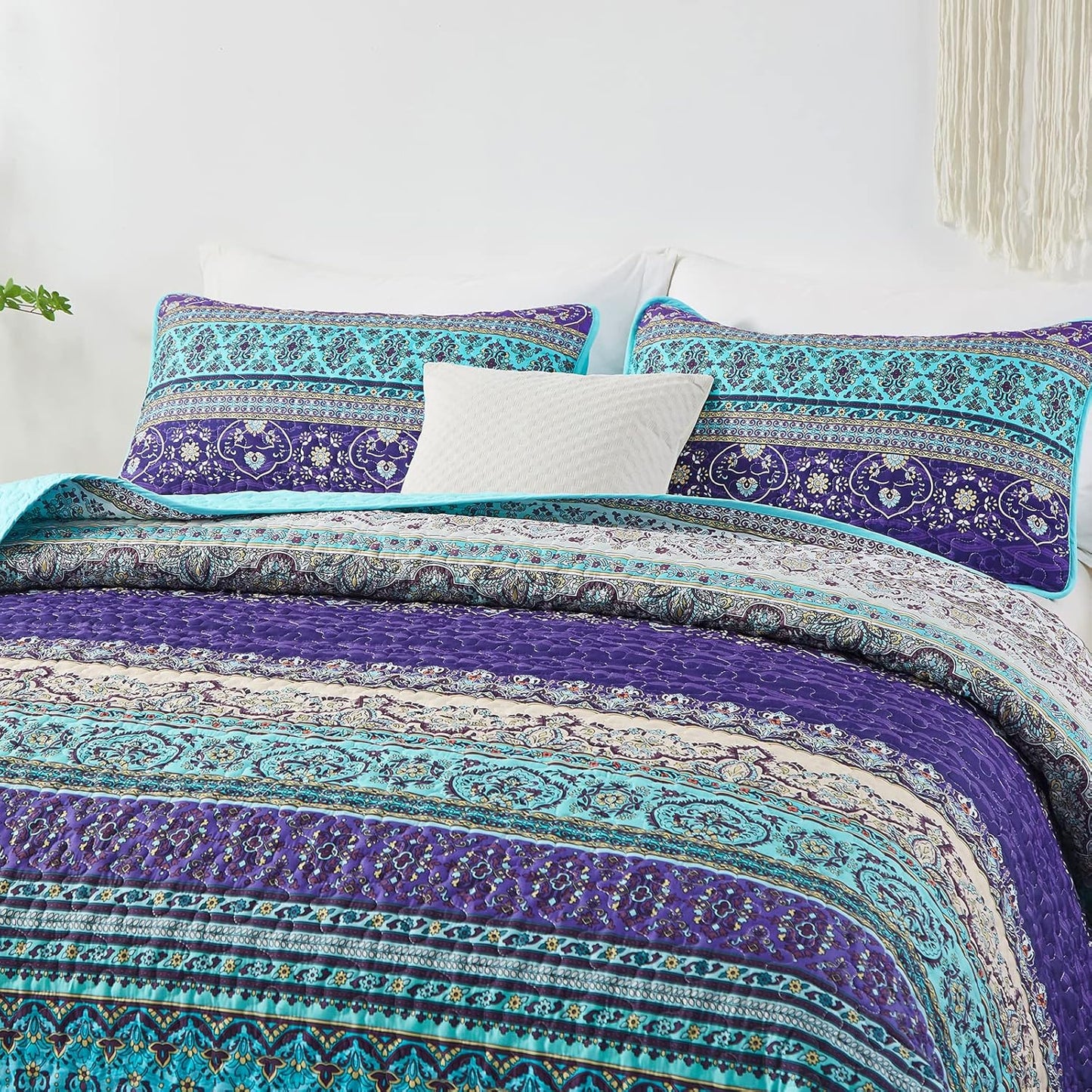 Tranquil Quilted Coverlet - 3PC