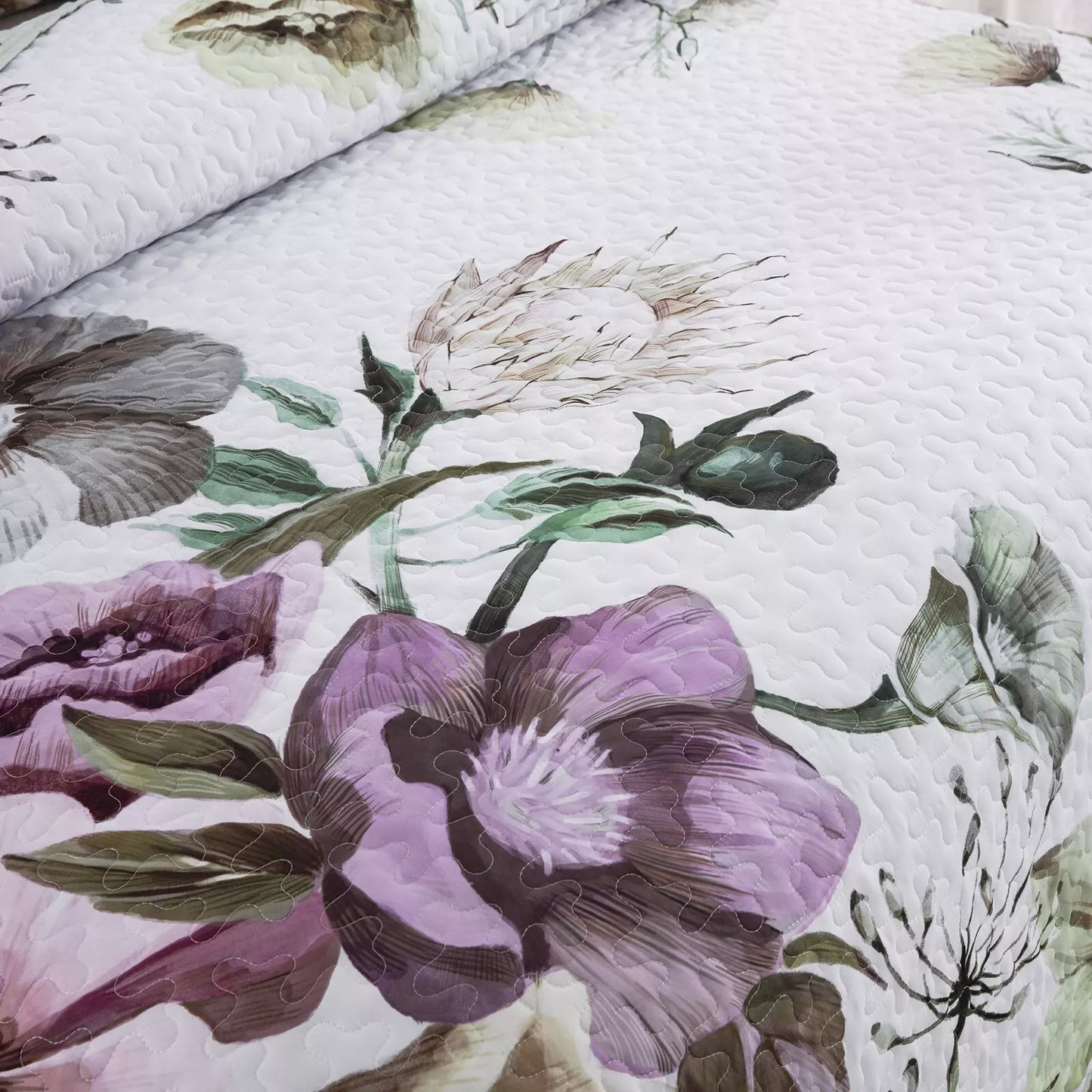 Deluxe Quilted Coverlet - 3PC