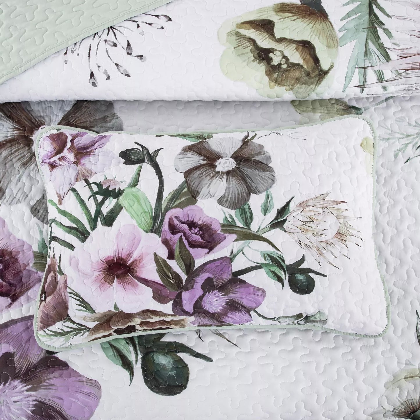 Deluxe Quilted Coverlet - 3PC