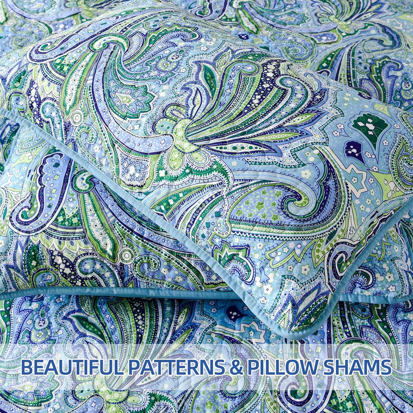 Richly Textured Quilted Coverlet - 3PC