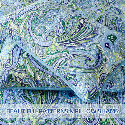 Richly Textured Quilted Coverlet - 3PC