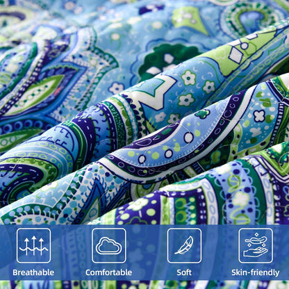 Richly Textured Quilted Coverlet - 3PC