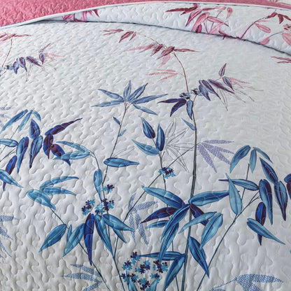 Floral Quilted Coverlet - 3PC