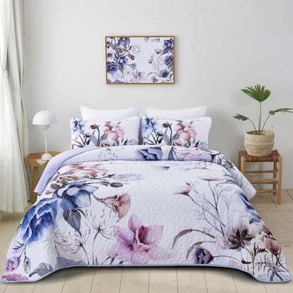 Venerable Quilted Coverlet - 3PC