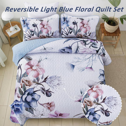 Venerable Quilted Coverlet - 3PC