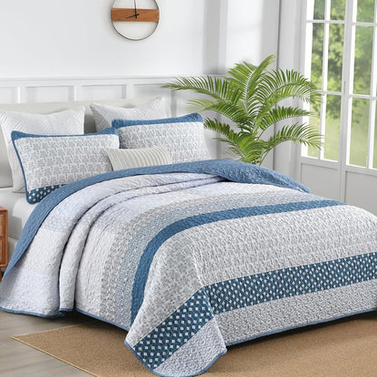 Dazzling Quilted Coverlet - 3PC
