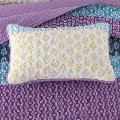 Quirky Quilted Coverlet - 3PC