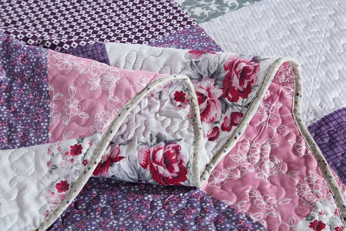 Quaint Quilted Coverlet - 3PC