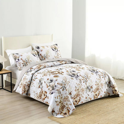 Zen Quilted Coverlet - 3PC