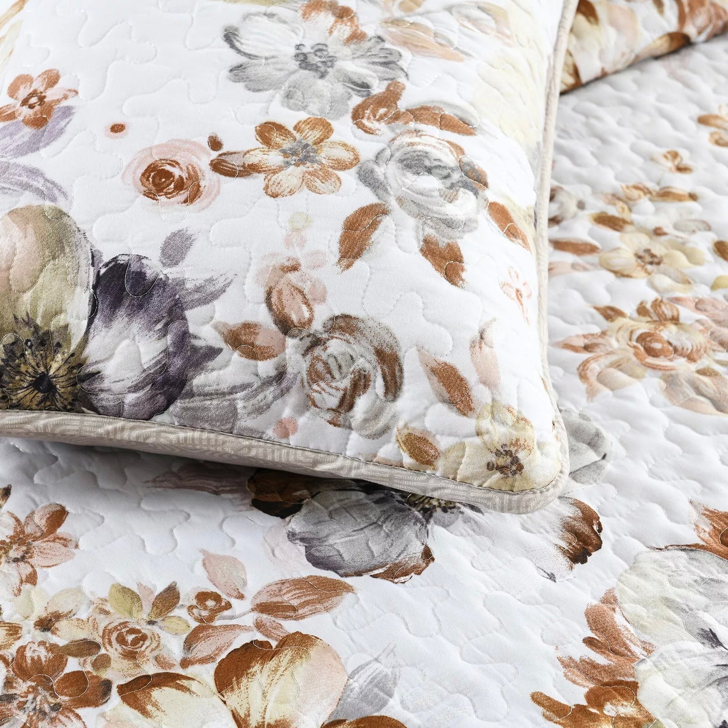 Zen Quilted Coverlet - 3PC