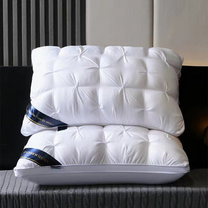 White Luxury Adjustable Bed Pillow Set - Twin Packs