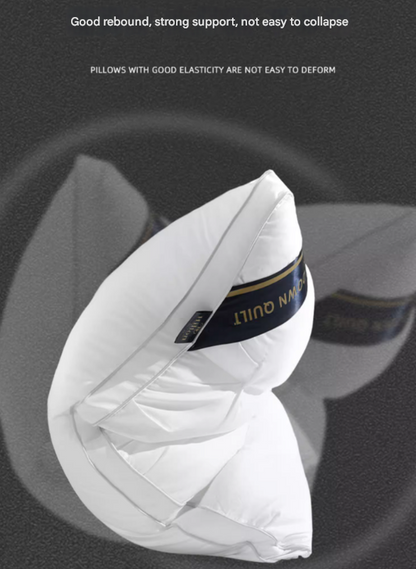 White Luxury Adjustable Bed Pillow Set - Twin Packs