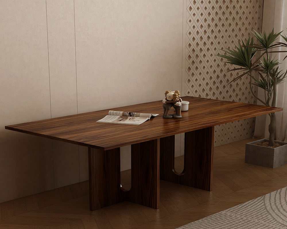 Walnut Dining Table 8-Seater 200cm