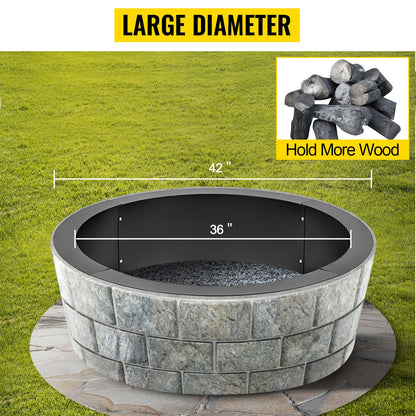 Outdoor Fire Pit Ring - 106cm